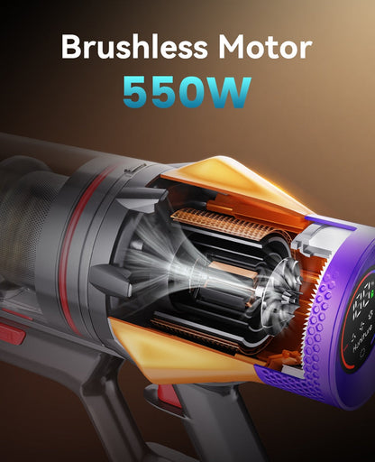 Honiture X7 Pet Vacuum Cleaner – 45KPA Cordless with Grooming Tool
